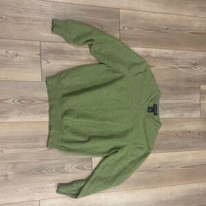 Men's Green Crewneck Sweater